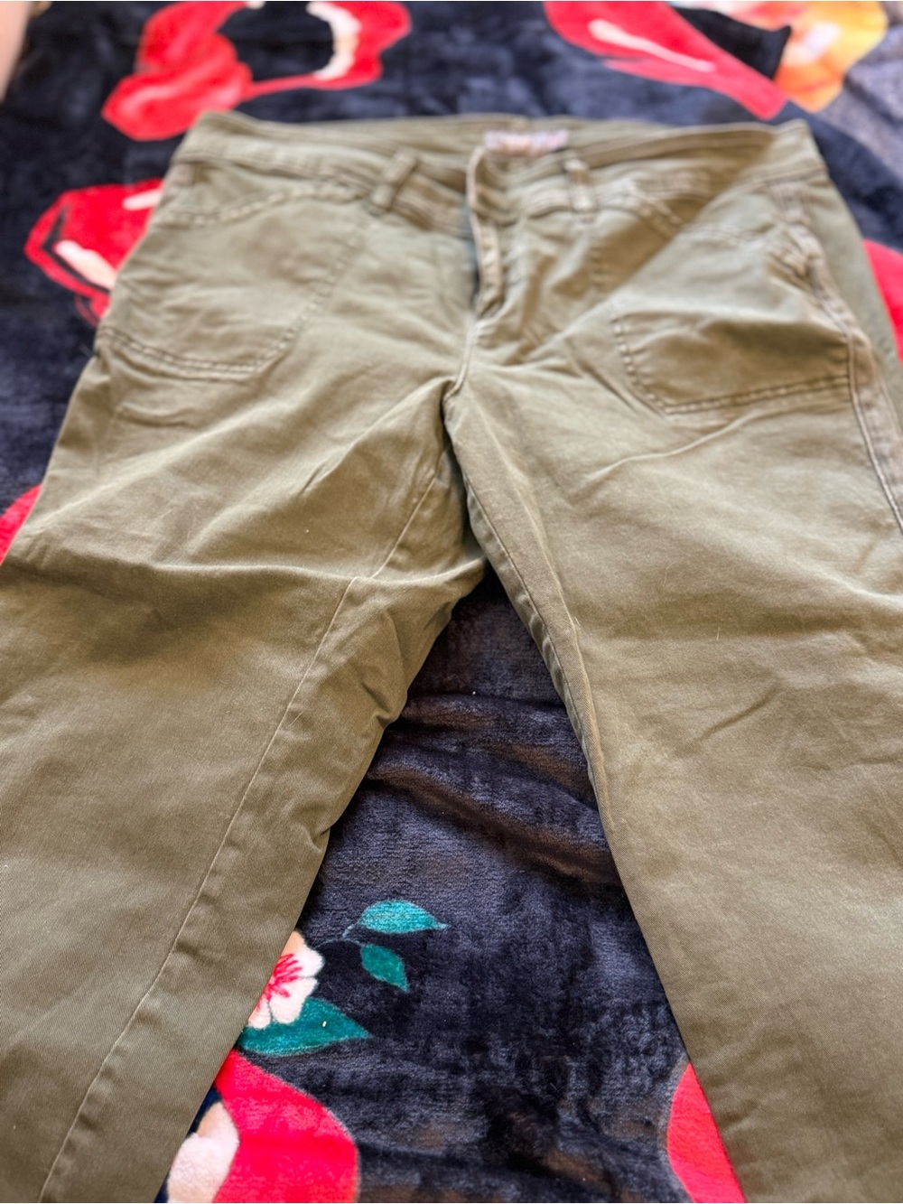 torrid Olive Green Twill Pants